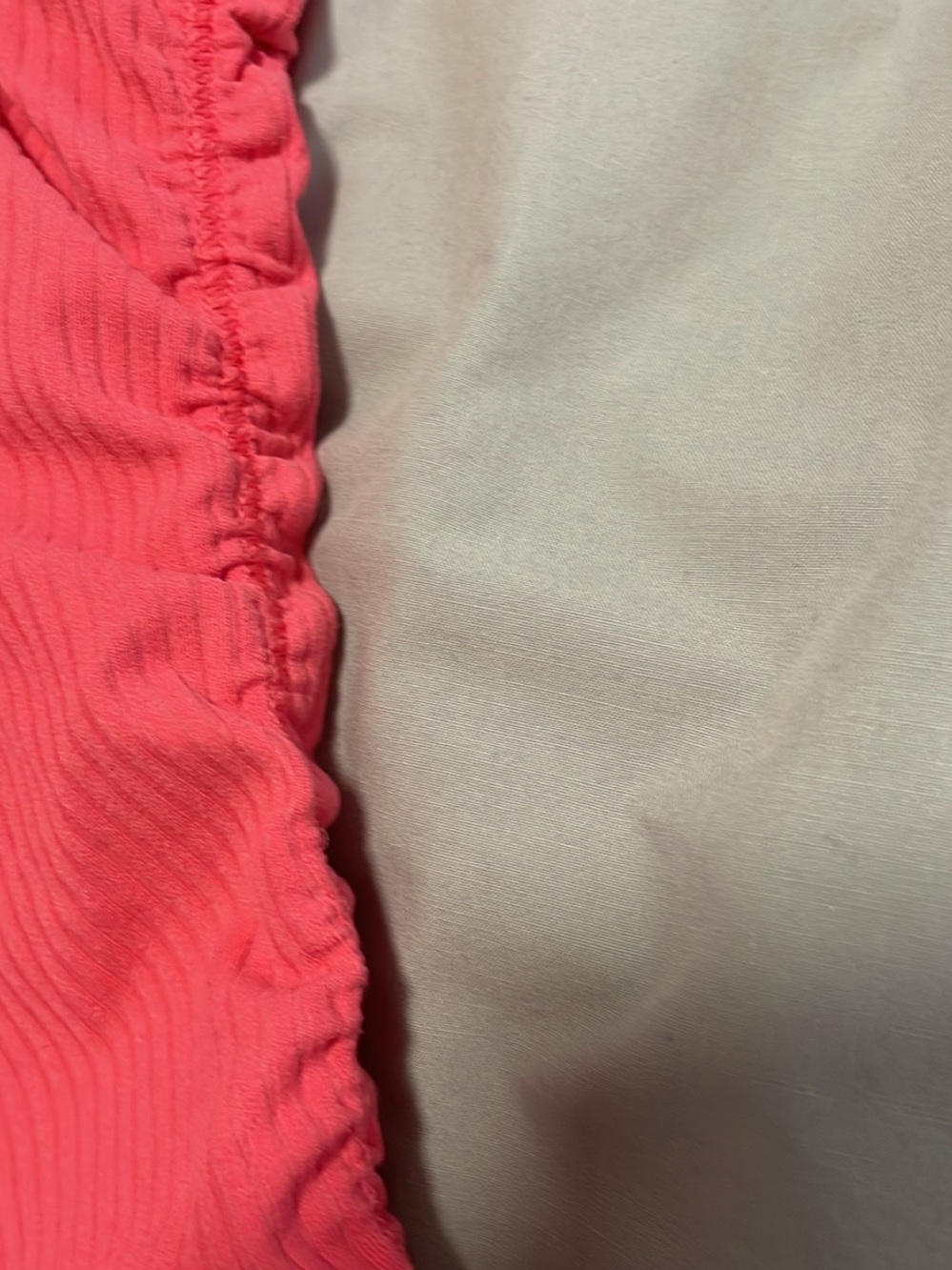 lululemon athletica Bright Coral Short Sleeve Tee - Picture 4 of 5
